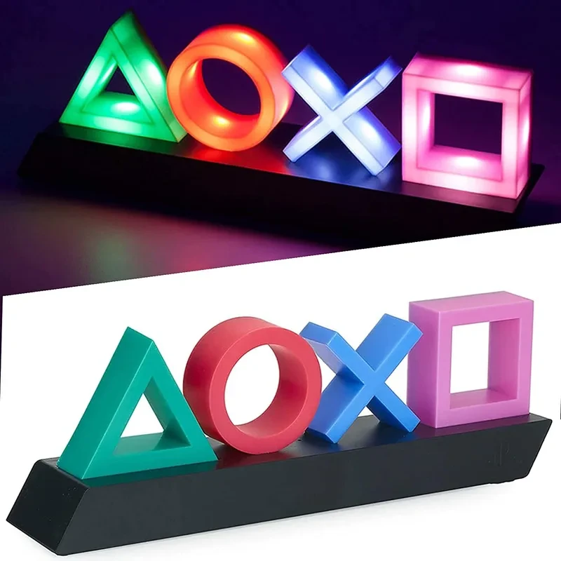 Lampe symboles PlayStation — visuel 1